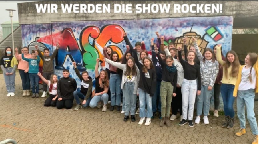 Die Klasse 7a ist zu Gast bei der KiKa-Show „Die Beste Klasse Deutschlands“