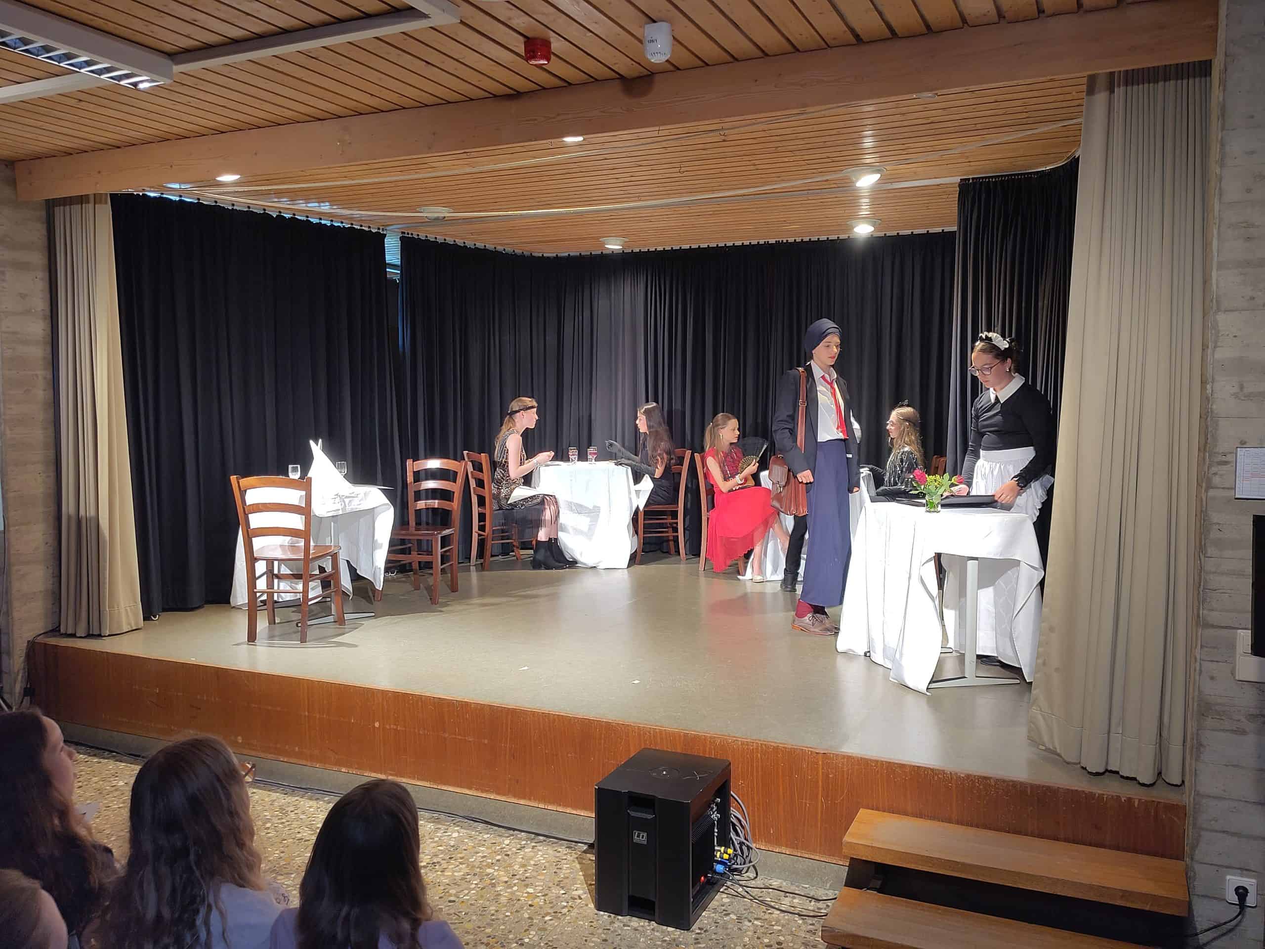 Aufführung der Theater-AG "Nuit Fatale"