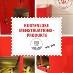 Kostenlose Menstruationsprodukte für die Damentoiletten