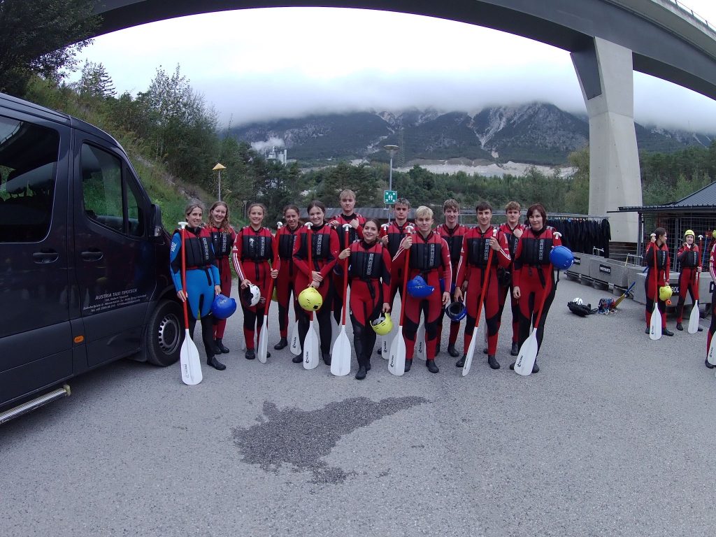 Der Sport-LK in der Area 47 im Ötztal