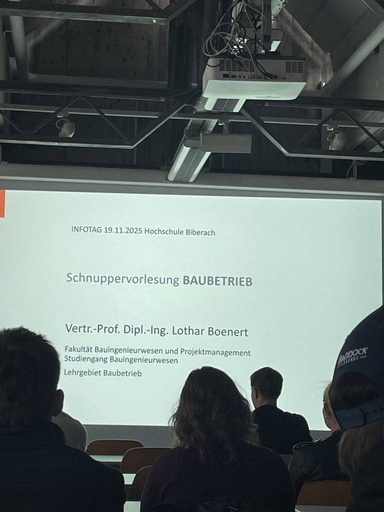Impressionen vom Studieninfotag 2025