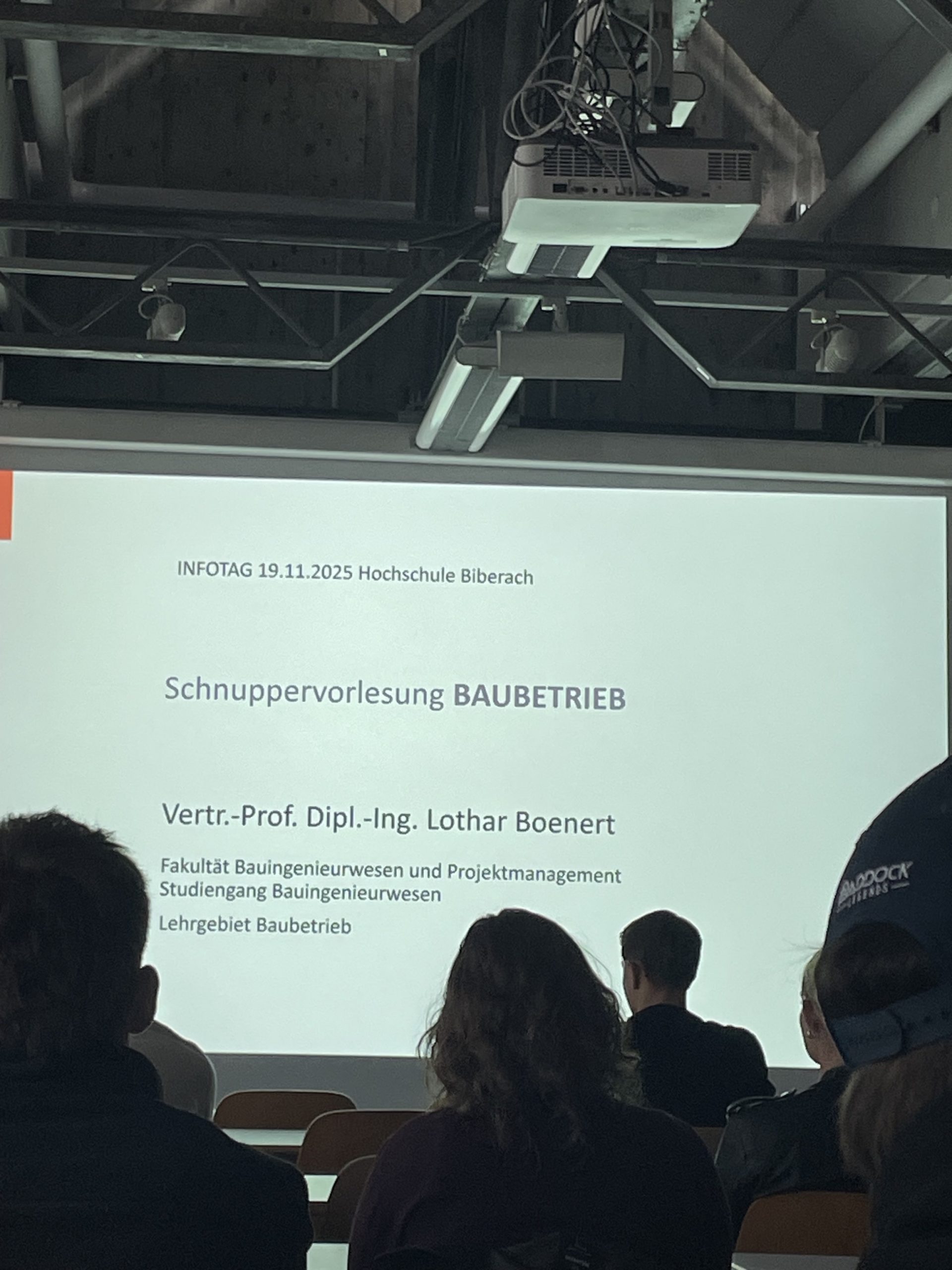 Impressionen vom Studieninfotag 2025