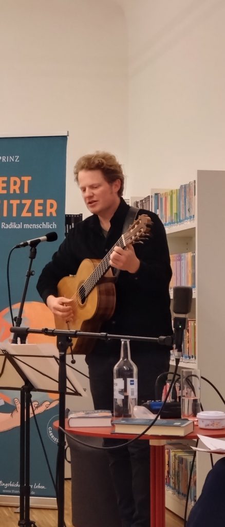 Lesung mit Alois Prinz für die 9. Klassen des ASG