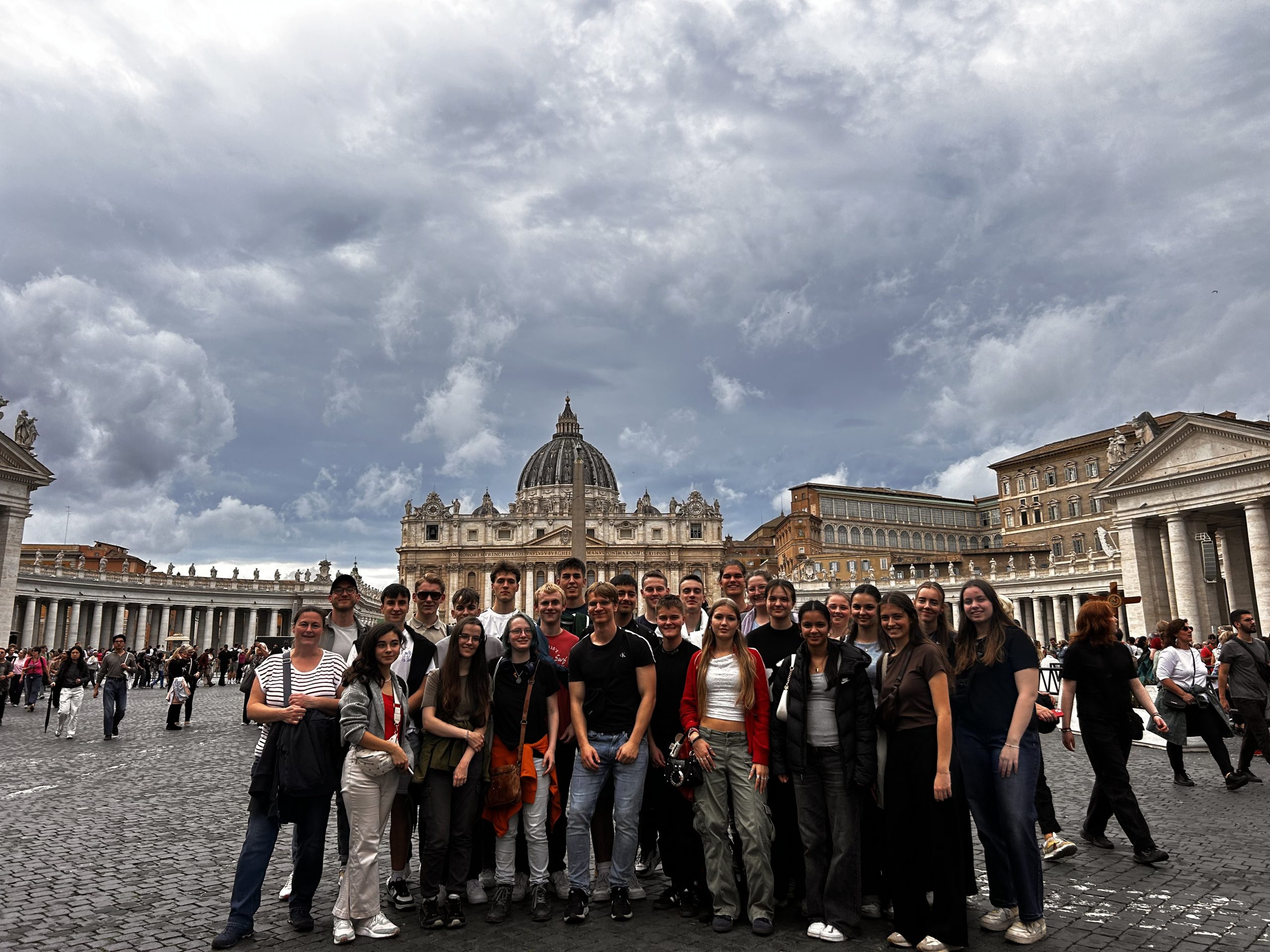 Schüler*innen der K2 auf Studienfahrt in Rom