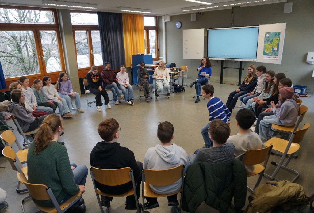 France Mobil zu Gast am Albert-Schweitzer-Gymnasium