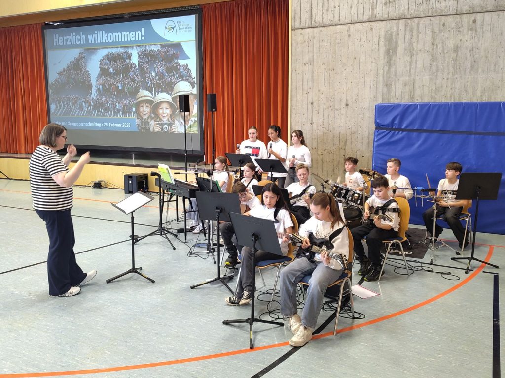 Impressionen vom Info- und Schnuppernachmittag für die Neuen Fünfer 2026