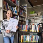 Begeisterte Leserin Leona Hettmer