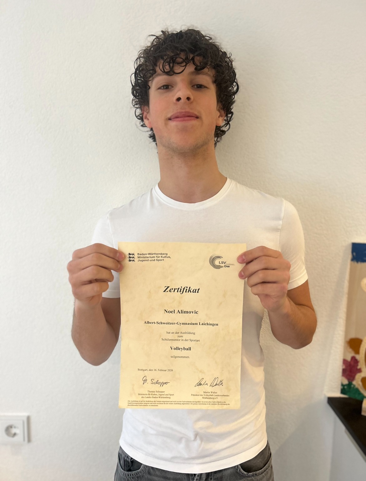 Unser neuer Sportmentor Noel A.