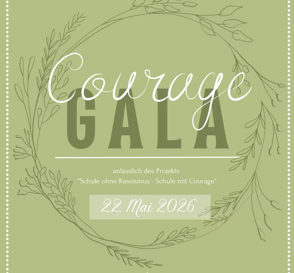 Herzliche Einladung zur Courage Gala am ASG!