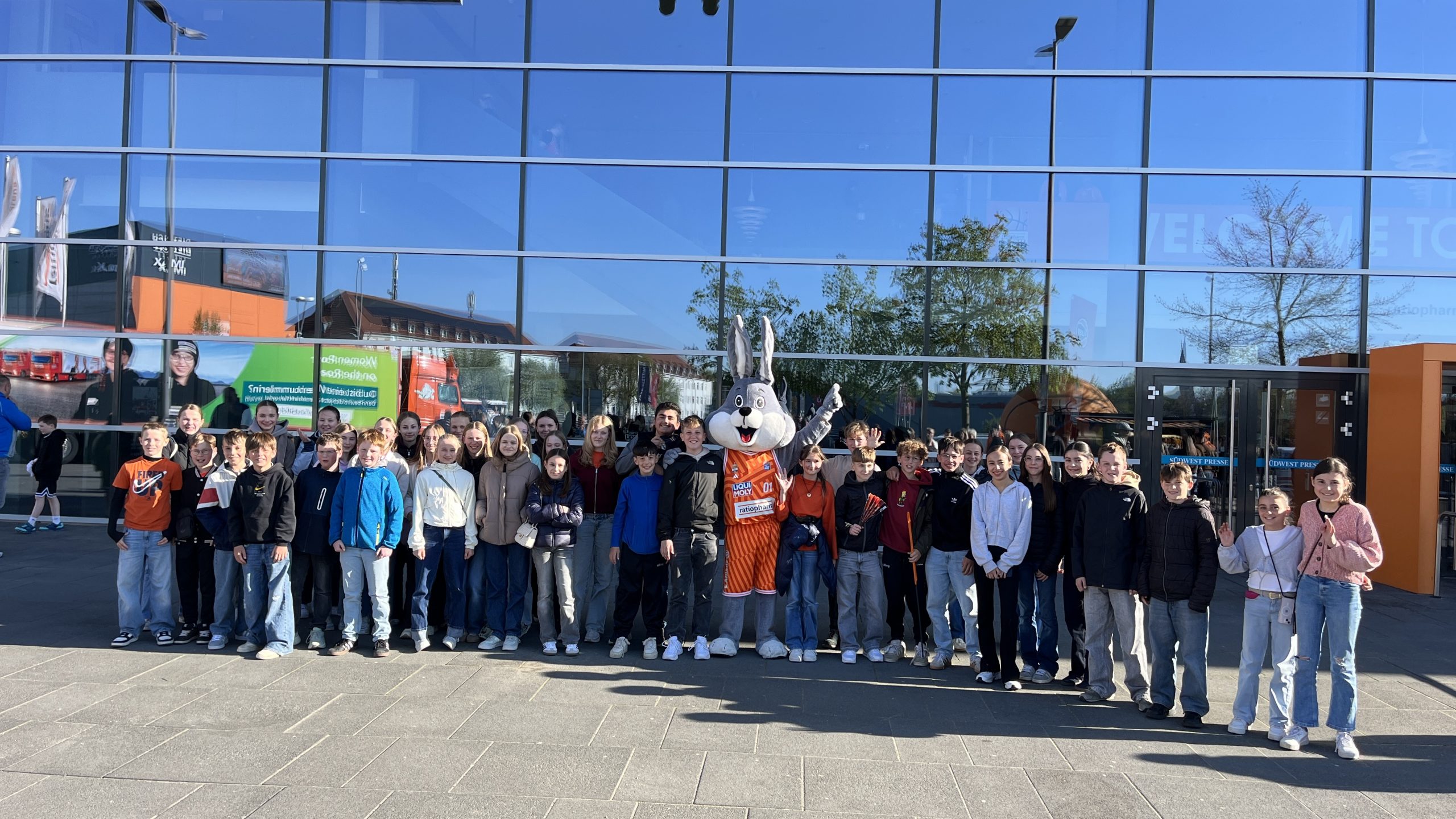 Erste SMV-Sportfahrt in die Basketballarena Neu-Ulm