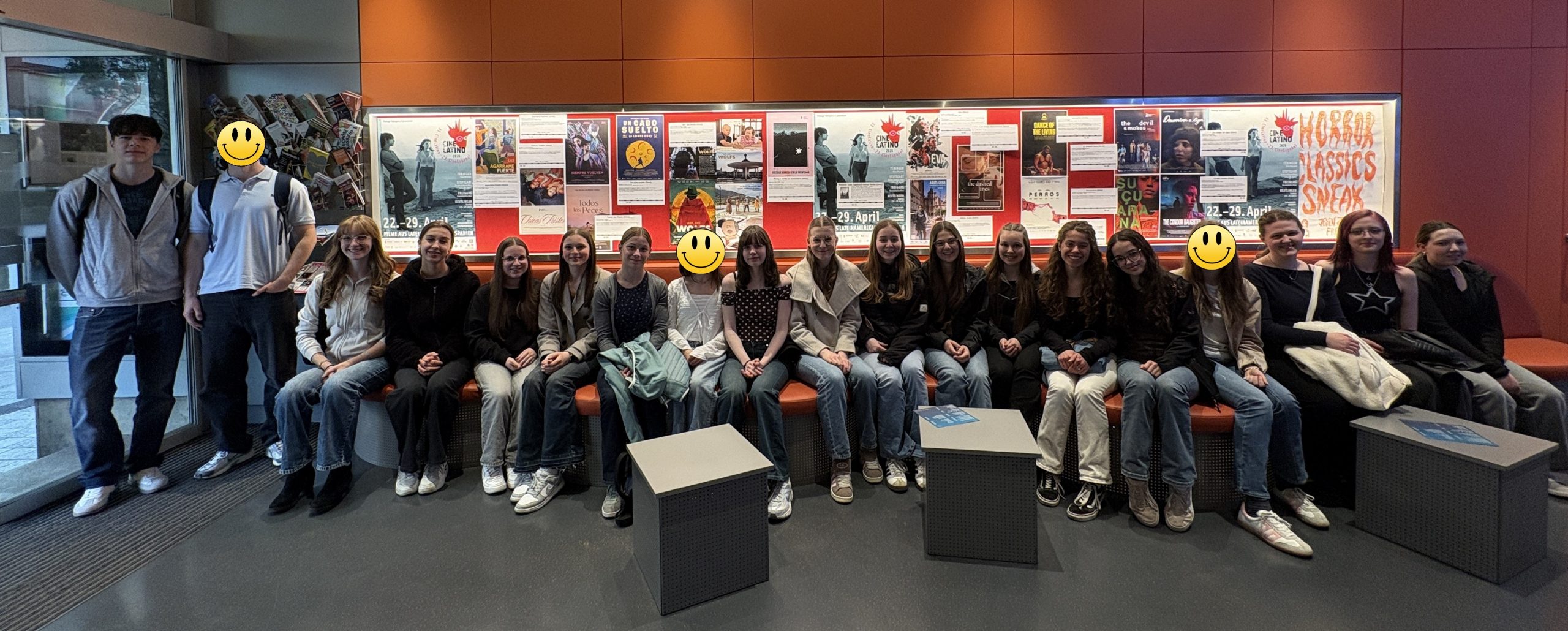 ASG-Schüler*innen beim Cine Latino 2026