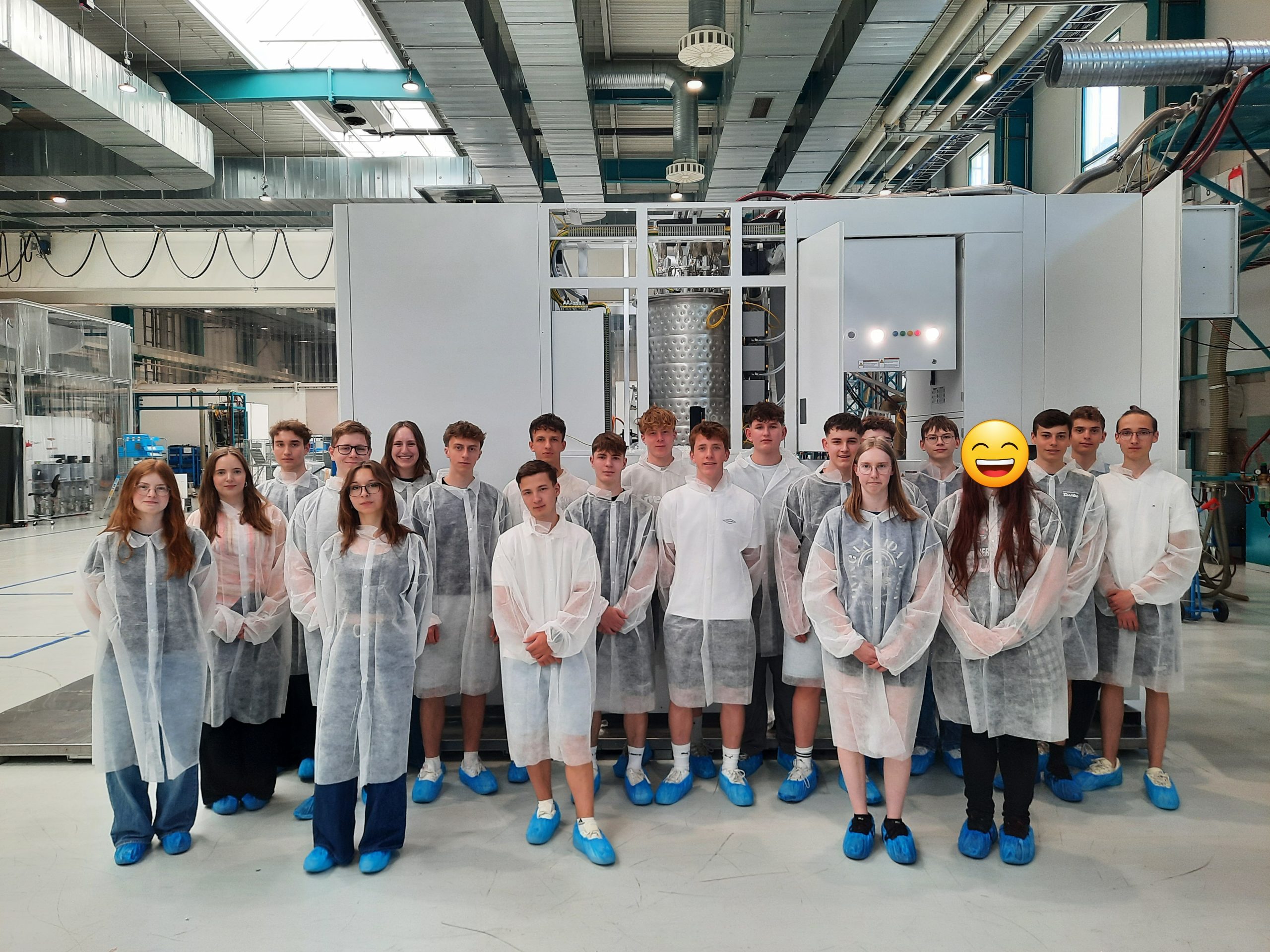 ASG-Schüler*innen bei Centrotherm in Blaubeuren