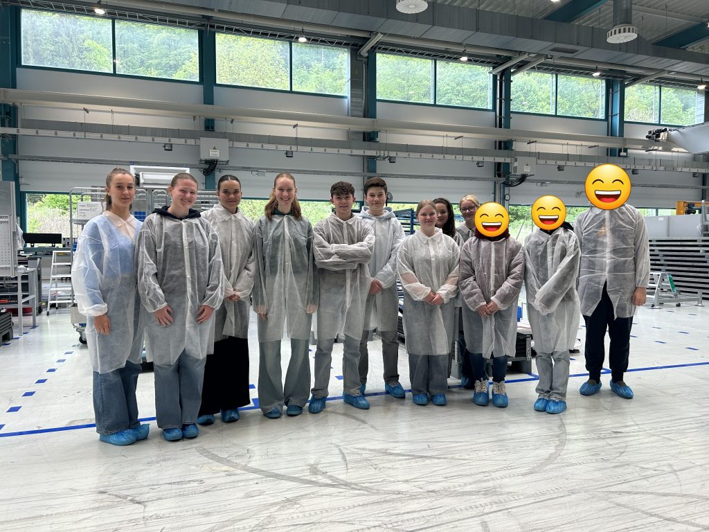 ASG-Schüler*innen bei Centrotherm in Blaubeuren