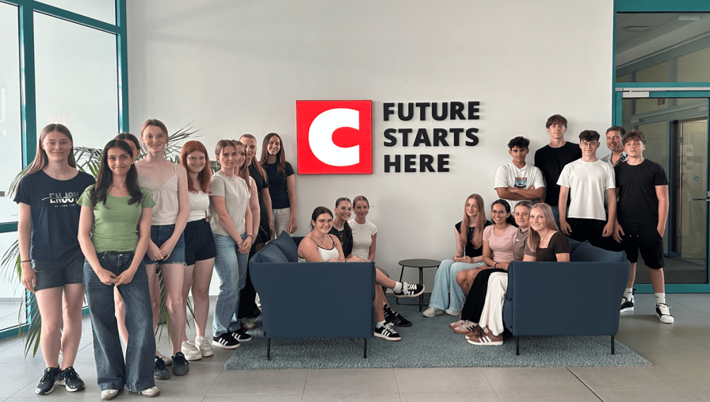 ASG-Schüler*innen bei Centrotherm in Blaubeuren