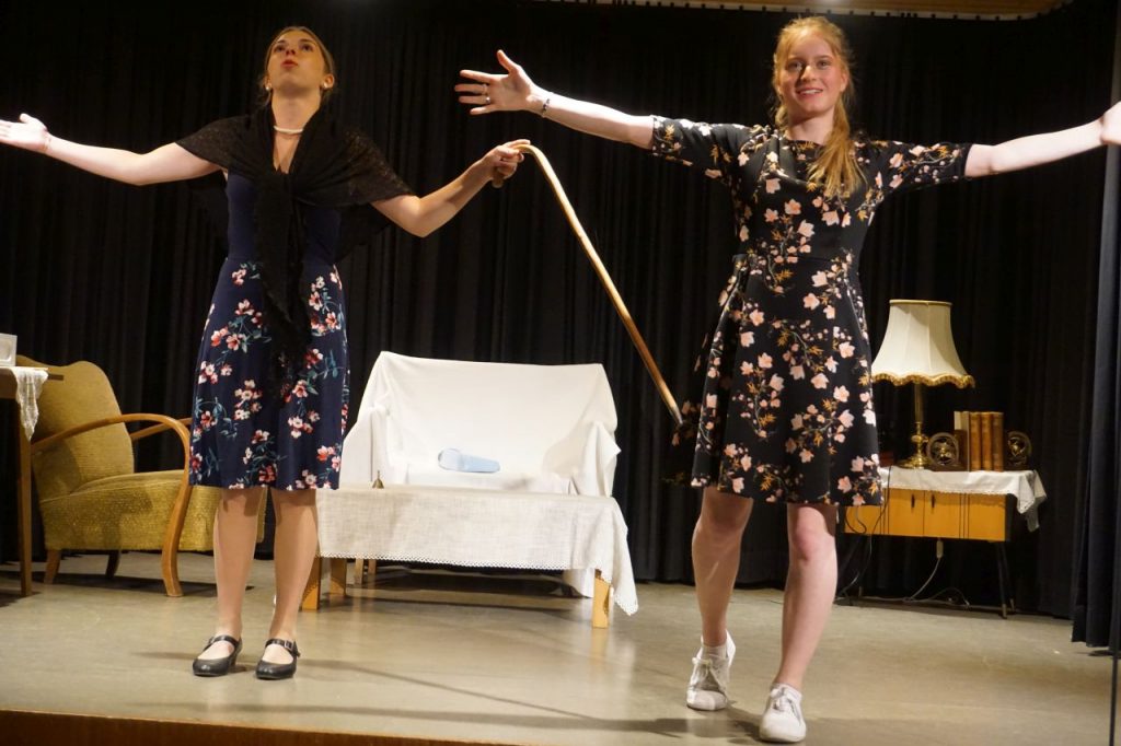 Impressionen des Theaterstücks "Der Zinker" der Theater AG