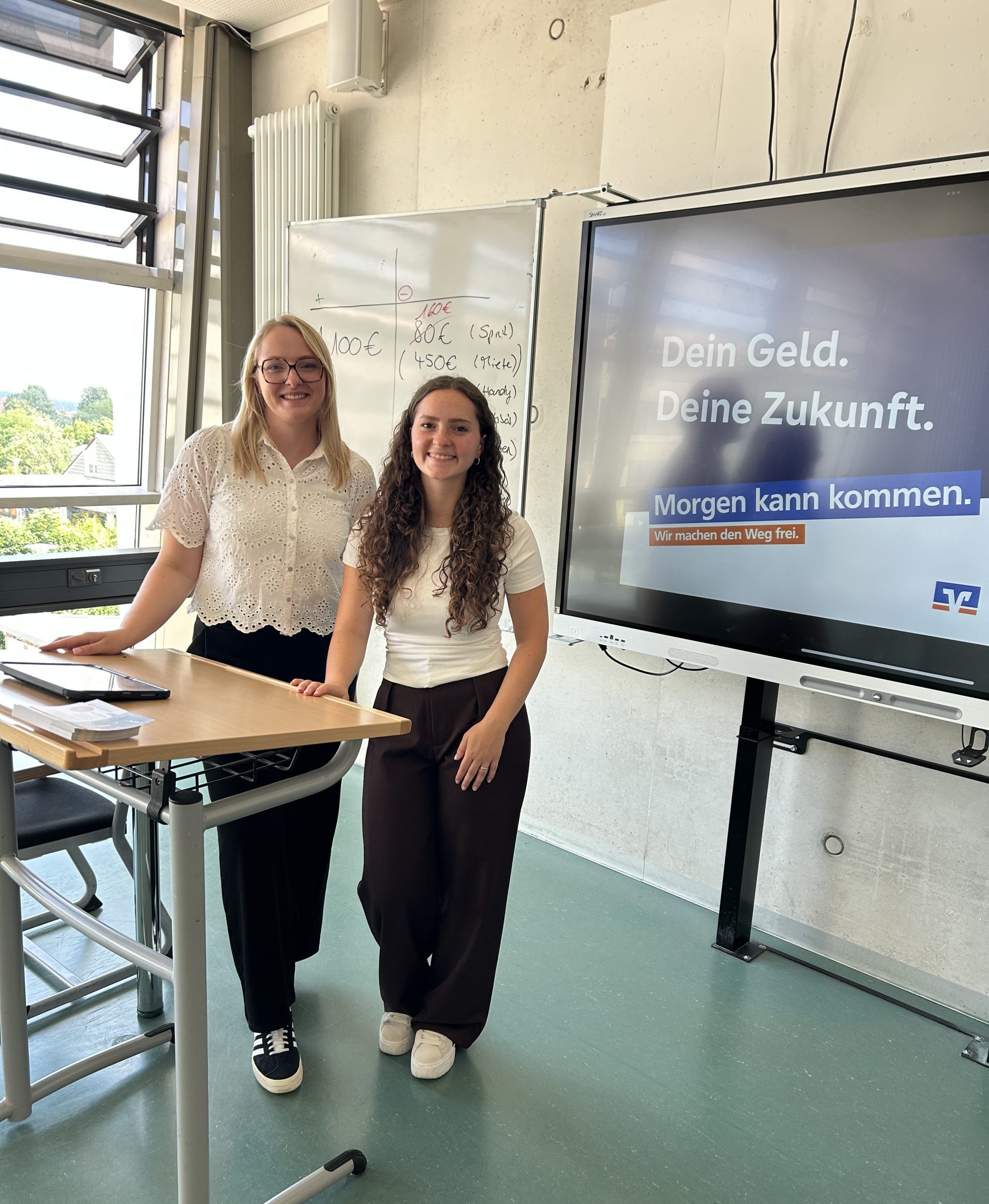 Eindrücke der Finanzworkshops für die K1 am ASG